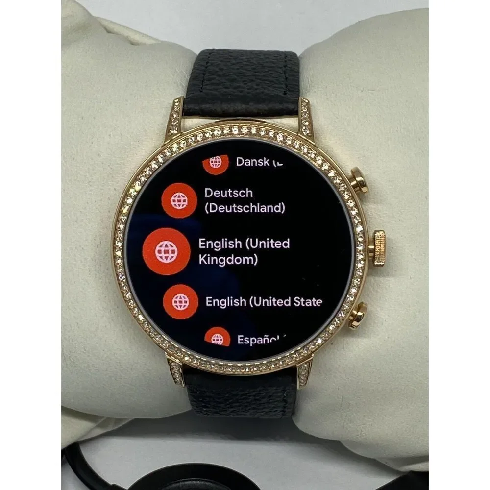 Fossil Gen 4 Authentic Digital Dial Smart Watch Custom Band FTW6011 DC498